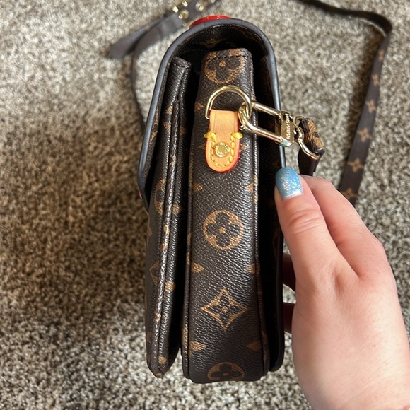 Monogram Brown Crossbody Bag - Picture 2 of 11